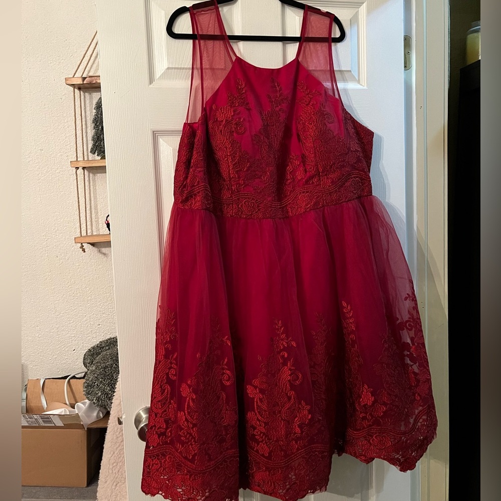 ModCloth Red Dress - Picture 4 of 4
